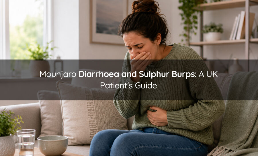 Mounjaro diarrhoea and sulphur burps UK patient guide